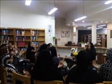 محفل نورانی قرآن و مراسم سوگواری شهدای خدمت در کتابخانه عمومی جدا شهرستان ری