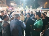 بازدید شبانگاهی فرماندار ویژه شهرستان ری از وضعیت میدان اصلی شهرری در آستانه برگزاری مراسم مسلمیه