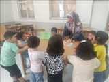 برگزاری نشست قصه‌گویی در کتابخانه کوثر شهرستان ری