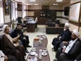 دیدار جمعی از مسئولین با فرماندار ویژه شهرستان ری بمناسبت فرارسیدن هفته دولت