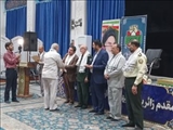 مراسم اعطای احکام مسئولیت اعضای بنیاد حفظ آثار و نشر ارزش های دفاع مقدس در شهرستان ری برگزار شد