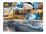 مشکل افت فشار در روستای اسلام آباد( محدوده بخش خاوران) رفع شد