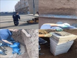 نصب شیر خط جدید در حسن آباد فشافویه به منظور بهبود خدمات آب‌رسانی