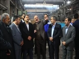بازدید وزیر صمت از شهرک صنعتی شمس‌آباد در شهرستان ری