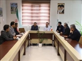 *جلسه مشترک با شهردار، رئیس شورای اسلامی، رئیس دادگاه شهر قیامدشت و مدیران آبفای خاوران*