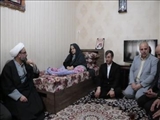 دیدار فرماندار ویژه شهرستان ری با خانواده های معظم شهداء و جانبازان بخش خاوران