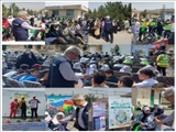 حضور همیاران آب در بوستان نرجس خاتون به مناسبت هفته زمین پاک