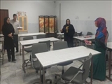بازدید معاون توسعه کارآفرینی و اشتغال بهزیستی شهرستان ری از آموزشگاه فنی‌ و حرفه‌ای