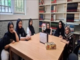 ایستگاه "بلندخوانی کتاب" در کتابخانه عطرگل محمدی شهرستان ری