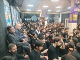 حضور فرماندار ویژه شهرستان ری در جمع عزاداران حضرت سیدالشهداء «ع» در اکبریه شهرری