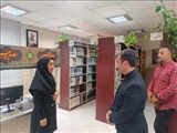 بازدید معاون استاندار تهران و فرماندار ویژه شهرستان ری از کتابخانه عمومی هدف روستای گلحصار شهرستان ری