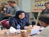 بهزیستی شهرری | برپایی میز خدمت به مناسبت هفته دولت