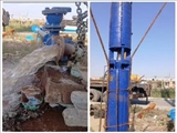 انجام عملیات تخلیه و نصب چاه روستای عبدل‌آباد با موفقیت به پایان رسید
