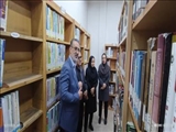 دیدار بخشدار کهریزک از کتابخانه جدّا شهرستان ری
