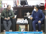 دیدار سرپرست کانون پرورش فکری کودکان و نوجوانان شهرستان فیروزکوه با فرماندار