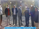 بازدید فرماندار  از محل احداث جدید مرکز بهداشت روستای مزداران

