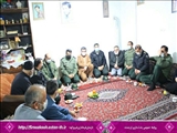 دیدار فرماندار شهرستان فیروزکوه و معاون اجرایی سپاه حضرت سیدالشهداء(ع) استان تهران با خانواده معظم شهید والامقام "داود آهنگر"
