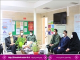 بازدید فرماندار شهرستان فیروزکوه از مرکز بهداشت شهر ارجمند