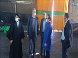 بازدید دادستان به همراه رئیس اداره صمت از شرکت پارس استار البرز در شهرستان فیروزکوه