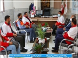 دیدار  "ابوالقاسم مهری " با رئیس جمعیت هلال احمر شهرستان فیروزکوه