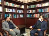  دیدار سرپرست بخشداری مرکزی با ریاست دادگستری شهرستان فیروزکوه
