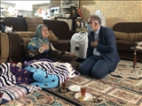 دیدار با خانواده های معظم شهدا در امتداد راه شهدا و ایثارگران است