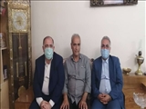 دیدار مسئولان بنیاد شهید و امور ایثارگران شهرستانهای استان تهران  از جانباز گرانقدر عملیات الی بیت المقدس