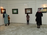 نمایشگاه خوشنویسی \"نیایش قلم \" در شهر ارجمند 