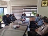دیدار اعضای شورای اسلامی روستای ماهیان با فرماندار فیروزکوه