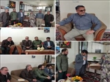 دیدار مسئولان شهرستان فیروزکوه با جانباز ۷۰ درصد