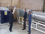 بازدید از شرکت گروه صنعتی آذر تیوا در شهرستان فیروزکوه