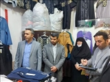 بازدید فرماندار و رئیس اداره صمت فیروزکوه از بازار شب عید