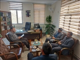 دیدار فرماندار فیروزکوه با رئیس اداره کمیته امداد امام خمینی (ره)