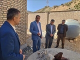 بازدید فرماندار فیروزکوه از پروژه در دست اجرای اداره آبفا