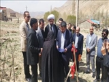 اهدای یک قطعه زمین در روستای طرود فیروزکوه