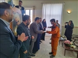 تجلیل مسئولین فیروزکوه از کارگران نمونه شهرستان