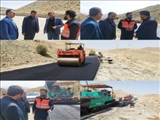نهضت آسفالت راه های روستایی فیروزکوه