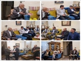 دیدار مدیریت شهری فیروزکوه با نویسنده پیشکسوت فیروزکوهی به مناسبت هفته فرهنگی