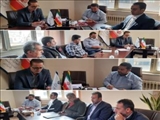 جلسه بررسی مسایل و مشکلات بافت روستای امیریه در بخشداری مرکزی