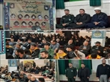 حضور بخشدار مرکزی و مسوولین شهرستان فیروزکوه در یادواره شهدای روستای طرود