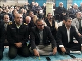 حضور سرپرست فرمانداری فیروزکوه در نماز عبادی سیاسی جمعه شهرستان