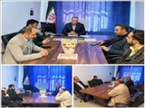 دیدار نوروزی برخی از مسوولین بخش ارجمند با بخشدار