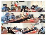 دیدار اعضای شرکت تعاونی دهیاریها و سرمایه گذار بخش خصوصی با سرپرست بخشداری مرکزی