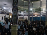 سخنرانی مدیر شبکه بهداشت و درمان فیروزکوه پیش از خطبه های نماز جمعه