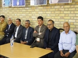 حضور فرماندار در خانه کشتی شهید کریم کیانی فیروزکوه