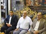 همزمان با نخستین روز از هفته دولت/دیدار  فرماندار فیروزکوه با خانواده شهدا و جانباز