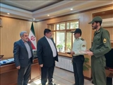 تقدیر فرماندار از عوامل انتظامی مستقر در فرمانداری دماوند