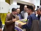 بازدید فرماندار دماوند از واحد تولیدی البا گاز