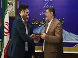 آیین معارفه امیر حیدریان به عنوان سرپرست حراست فرمانداری دماوند برگزار شد