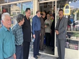 دیدار معاون برنامه ریزی و توسعه فرمانداری دماوند با جمعی از کسبه شهرستان